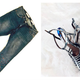 Silver pajama top + embellished jeans + silver heels = festive/dressy casual
